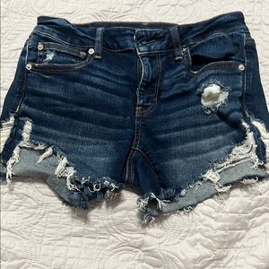 American Eagle Distressed Denim Shorts